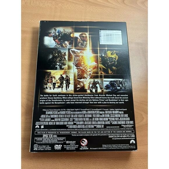Transformers: Revenge of the Fallen DVD, 2009 New Sealed - Picture 2 of 6